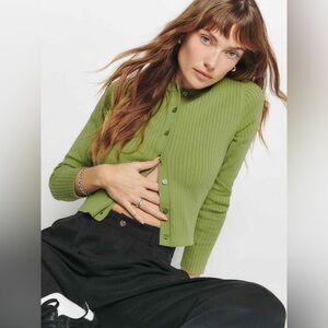 Reformation Joanne Cotton Cardigan